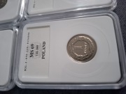 1 gr- 5 zł Monety obiegowe piękne egzemplarze komplet PCG69