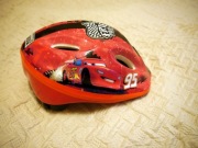 Kask rowerowy dziecięcy Auta Cars Zygzak McQueen Lightning McQueen