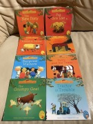 Zestaw książeczek w języku angielskim dla dzieci bajki wieś farma