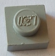 LEGO 3024 płytka 1 x 1 jasnoszara 6563