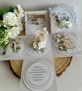 Kartka ślubna w kształcie boxa