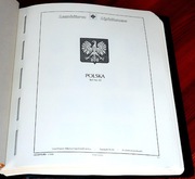 Polska 1980-2001 w dwóch albumach z kartami Leuchtturm z hawidami