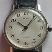 Stary zegarek kelton mechaniczny vintage do serwisu