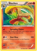6 kart Pokemon Blaziken 28/160 + Tangela 4/160 + Lotad 10/160