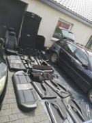 BMW E46 kombi calutki środek LIVE STYLE czarna pods. Pół skóry zadbany