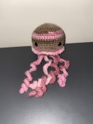 Maskotka Pluszak meduza Amigurumi Handmade