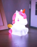 2 szt. Lampka nocna w kształcie jednorożca