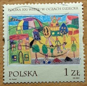 3771, * kasowany, Polska XXI wieku w oczach dziecka