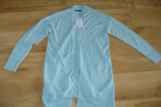 Sweter Reserved, r. S, turkusowy, nowy, metki, bez zapięcia tanio!