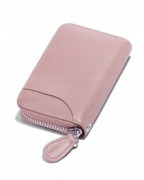 Małe Etui na Karty Kredytowe Różowe Zgrabne