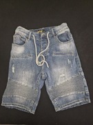 Spodenki męskie jeansowe niebieskie rozm. S