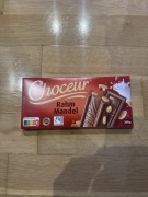 czekolada mleczna Choceur Rahm Mandel z migdałami