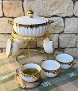 Zestaw do zupy złoty 