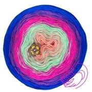 Motki Ombre Bawełna Akryl 4 Nitki 1000 m Magiczne Sploty