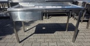 Zlew Gastronomiczny 1 Komorowy 140/60/85 cm - M.1610 N