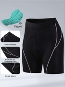 BEROY Damska bielizna spodenki rowerowe Spin Biker Riding Liner