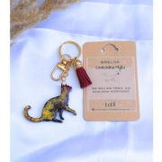 Brelok Kot „Gwiezdna Mgła” | Handmade | Prezent z przesłaniem