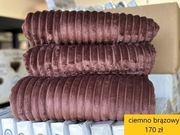 NARZUTA + 2 narzuty na fotele Brąz