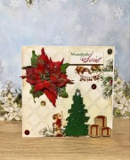 Kartka świąteczna, kartki Wesołych Świąt z kopertą