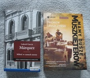 Miłość w czasach zarazy Marquez + Mamy dusze muszkieterów Truszczynski