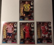 Zestaw 4 kart Warrior