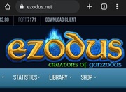 Tibia, Ezodus OTS, 4 konta z postaciami,