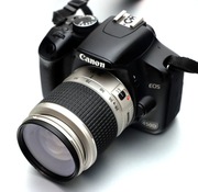 Canon 450D + 28-90 + UV + AKU x2 + Torba + 4GB - Pomóż Emilowi !!!