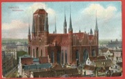 Gdańsk, Danzig,  Bazylika konkatedralna  (189) - 1908 rok