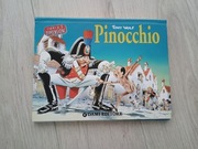 Pinocchio Tony Wolf po włosku libro pop-up 3D 