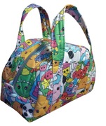 Kuferek / kosmetyczka wodoodporna, handmade – rozmiar bardzo duży