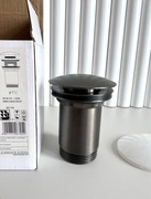 Automatyczny uniwersalny korek klik-klak Cersanit Gun Metal S951-705