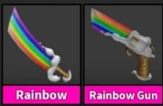 Murder Mystery 2 | MM2 | RAINBOW SET