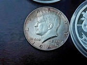 monety ze zbioru po kolekcjonerze 5 szt zestaw 