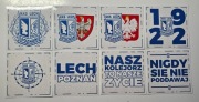 Vlepki 8x8, Lech Poznań, Tifo.