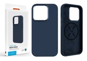 ORYGINALNE ETUI FIXED SILICONE MAGFLOW MAGSAFE na IPHONE 15 PLUS BLUE
