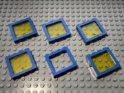 KLOCKI LEGO ELEMENTY SPACE KOSMOS SZYBY OKNA OD 1ZŁ LICYTACJA