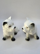 Porcelanowe figurki Westie, 2 szt. The Leonardo Collection