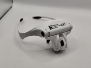 Lupa z opaską na głowę,okulary powiększające LED z wymienną lupą jubilerską