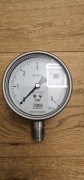 Manometr 0-6 bar 100mm 1/2" ze stali kwasoodpornej