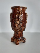 Wazon ceramiczny z PRL,  30cm