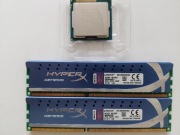 Procesor Intel Core i7 3770 oraz 2x4GB 1600 Cl9 DDR3 Kingston Hyperx