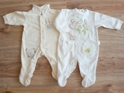 2 x Pajacyk niemowlęcy ocieplany Disney rozm. 62/68 - 3/6 m-cy 