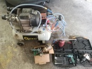 Sprzedam kompresor 2 tłokowy, 50l, sprawny 100%(możliwość wysyłki 110zł)