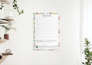 Planer posiłków - notes A4, GRATIS-lista zakupów!