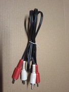 Kabel przewód technics rca cinch 80 cm nowy 