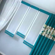 Firany - Komplet balkonowy - firanka plus 3-5 ekrany i zasłona