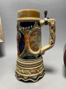 Kufel duży ceramiczny mechanizm pozytywki szwajcarski #876