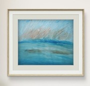 Oryginalny obraz akrylowy "Stillness?" z certyfikatem autentyczności i sygn