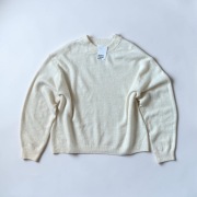 H&M kremowy sweter damski oversize wełna rozmiar M nowy modny casual basic