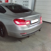 TYLNY ZDERZAK TYŁ BMW 4 F32 F33 F36 SPORT LINE A83 GLACIERSILBER METALLIC